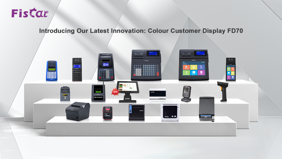 Introductie van onze nieuwste innovatie: Kleurenklantdisplay FD70